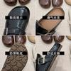 [Ushilai] French thick-soled half-slippers for women's 2025 spring new Baotou fashion casual versatile one pedal
