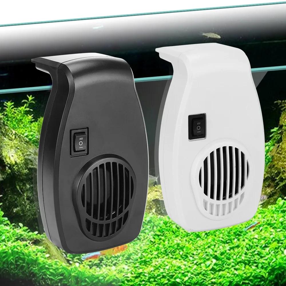 Lab-Tested Aquarium Chiller Fan, Dual Turbine USB Cooling System, 3W Temperature Control for Crystal Shrimp Tank & Dutch Style