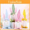 Figura de Gnomo Conejo de Pascua Decoración del Hogar Con Gorro Tejido Para Celebraciones Festivas