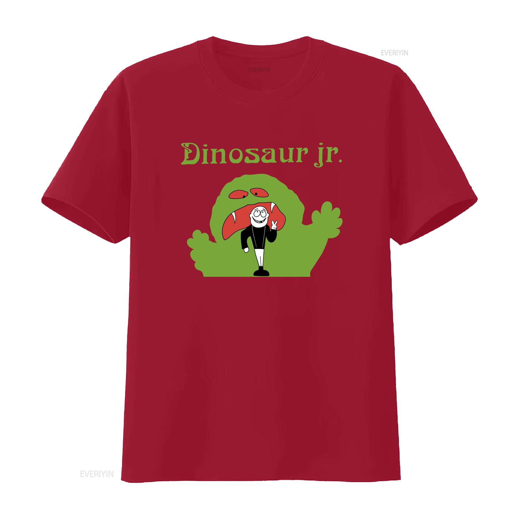 Vintage 90s Dinosaur Jr Band T Shirt Retro Black Reprint vintage Washed Stretched graphic streetwear Breathable S