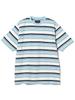 Beams Plus S/S Pocket Tee Multi Stripe Men's SAX XL