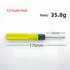 Dual-ended 3.0/4.0/5.0mm Phillips & Flathead Screwdriver for Home Use