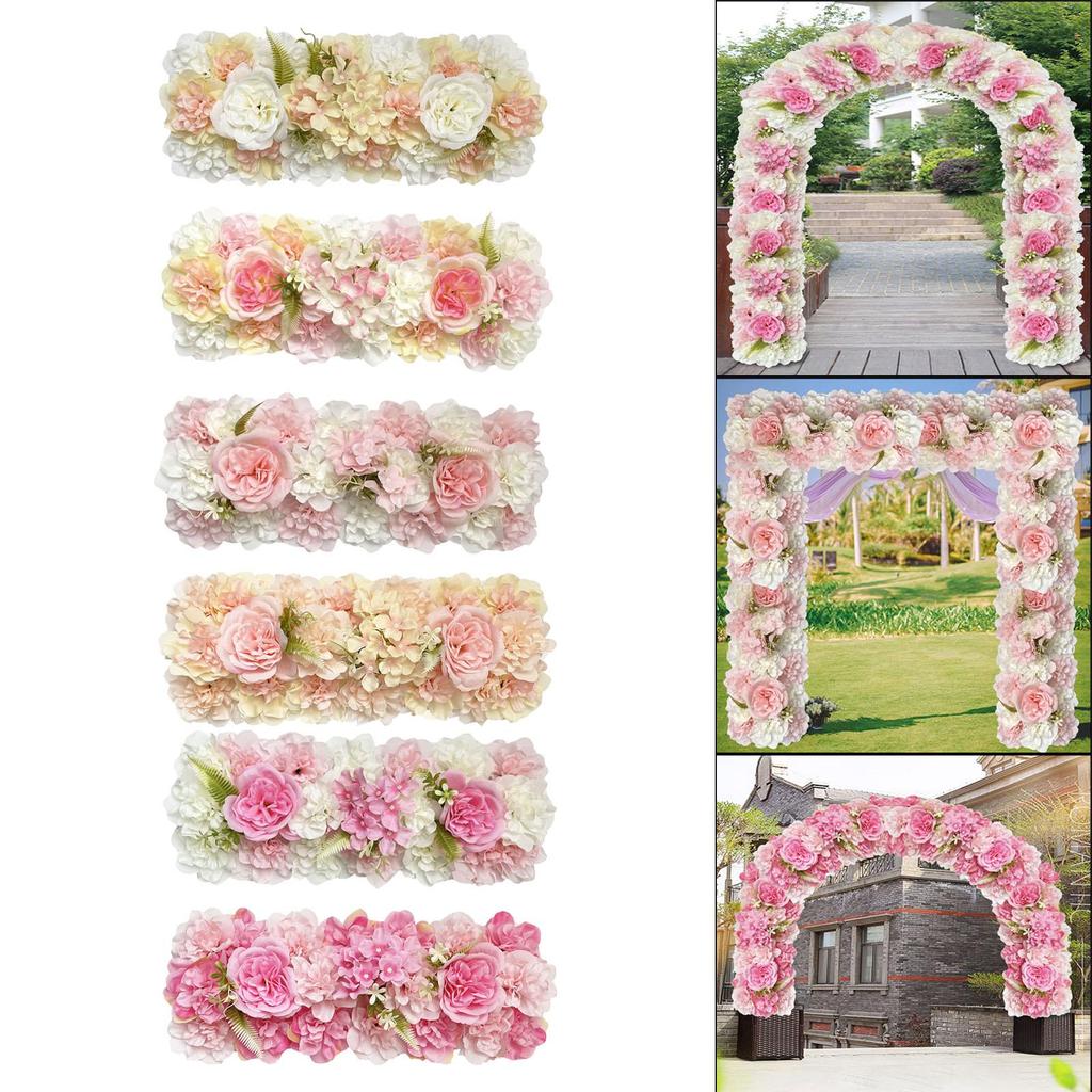Artificial Flower Panel Flower Arrangements for Wedding Home Dining Table