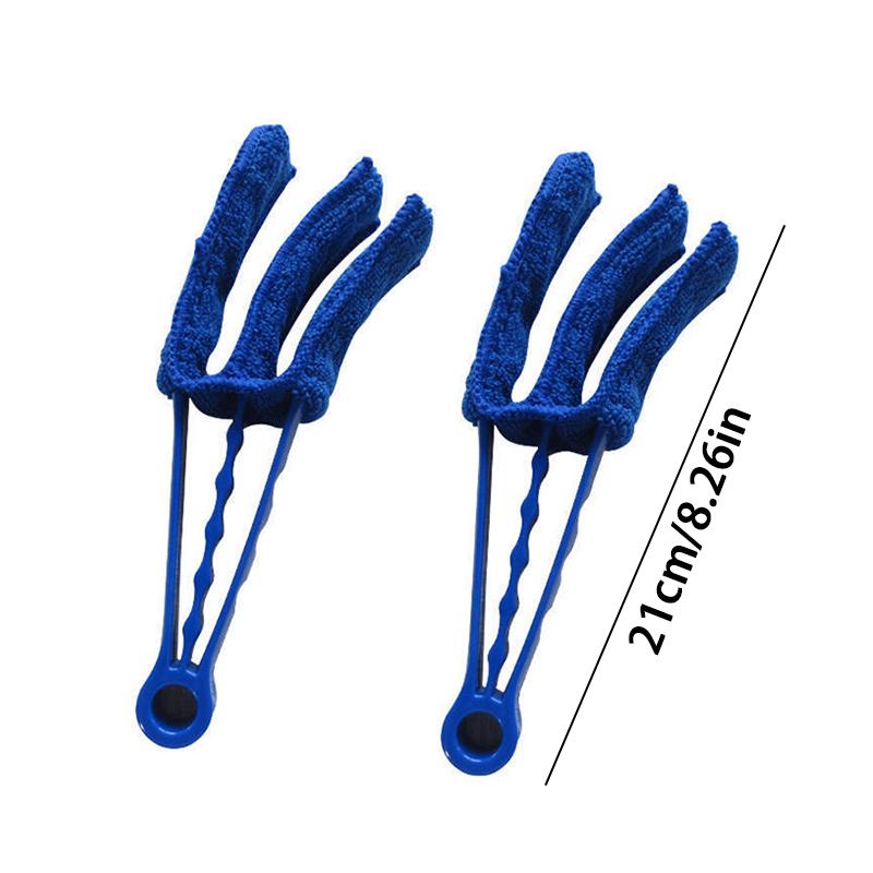 Convenient Microfibre Venetian Blind Blade Cleaner Brush Window Conditioner Duster Car Air Conditioner Vent Outlet Clean Brush