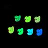 Duck-themed Room Accents 20Pcs Mini Duck Glow-in-the-dark Resin Ornaments Adorable Realistic Figurines Sculptures for Garden Home Party Decoration