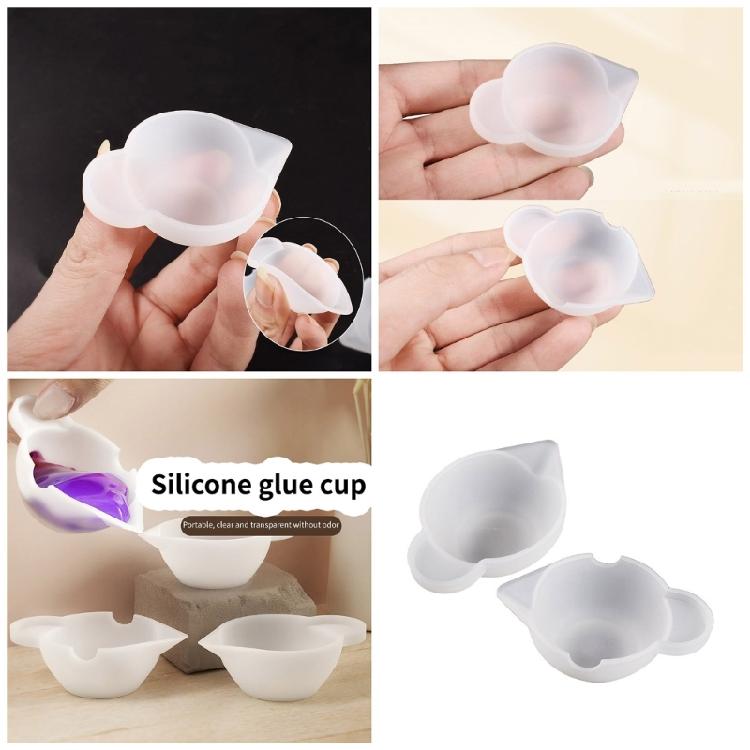 Cup Dispenser Silicone Mold DIY Epoxy Resin Mould Mixing Cup Mold Mini Measuring