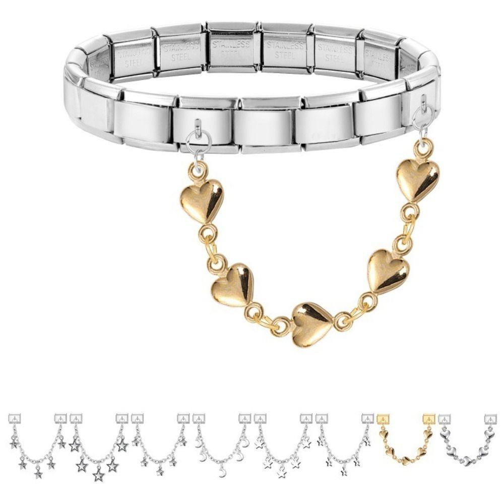 Double Chain Bracelet Charms Fit 9mm Bracelet DIY Bracelet Kit DIY Bracelet Making