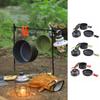 Frying Pan Outdoor Cookware Set Kettle Picnic Pot Set Camping Tableware  Kitchen Equipment