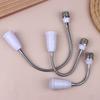 Light Weight Flexible E27 To E27 LED Screw Lamp Base Bulb Socket Extender Extension Light Holder Lamp Base Light Socket Adapter