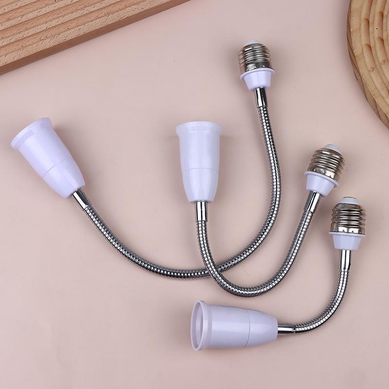 Light Weight Flexible E27 To E27 LED Screw Lamp Base Bulb Socket Extender Extension Light Holder Lamp Base Light Socket Adapter
