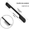 [4 pieces] 192 mm kitchen cabinet handle, black stainless steel cabinet handles, matte black cabinet handle, railing handle fits