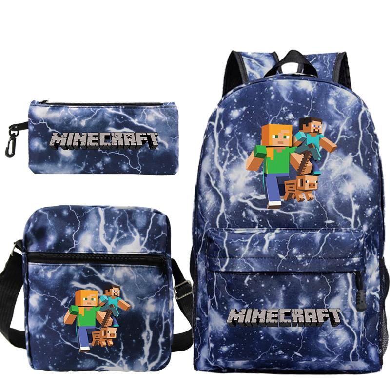 Primary And Secondary School Students Casual Schoolbag Game Merchandise Backpack Set