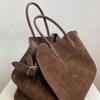 Handbag Large Capacity Suede Tote Bag Women's Vintage Commuter Handbag