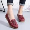 Jarní boty pro maminky Ploché boty pro volný čas Slip on Soft Shoes Plus Size