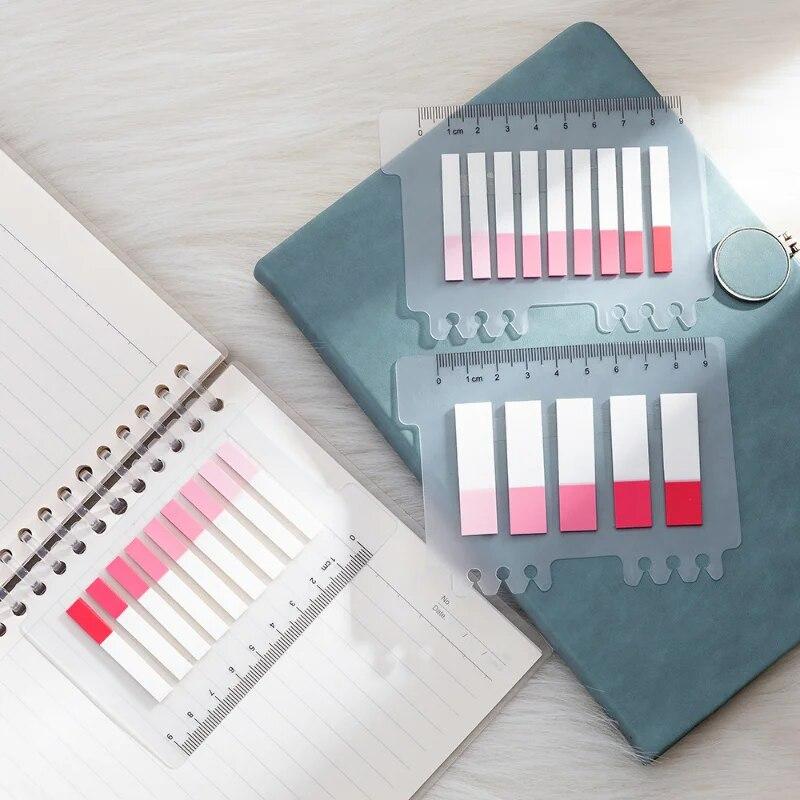 Прозрачные стикеры с указателем для заметок — фото 6