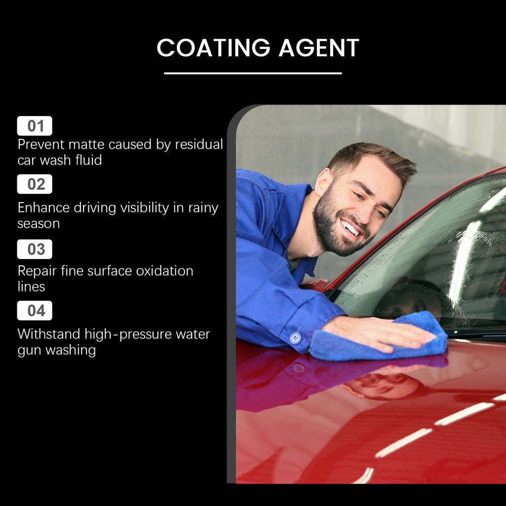 Coating Refurbished Agent: Cleaning, Curing, Polishing, Brightening, Lacquer Gloss, Automotive Protective Coating Spray 100ml