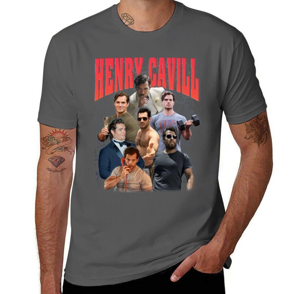 Henry Cavill Tshirt Work Basic Short Sleeve Top Tshirt