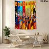Dragon Ball Super Saiyan Heroes Tapestry Wallmounted Background Cloth Background Cloth Gift Background Wall Hanging Cloth