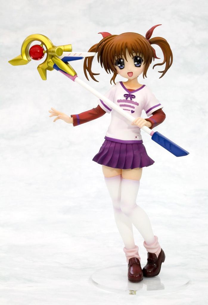 Kotobukiya Magical Girl Lyrical Nanoha The MOVIE 1st Nanoha Takamachi Scale PVC Painted Finished Product -Private Clothes- 1/8