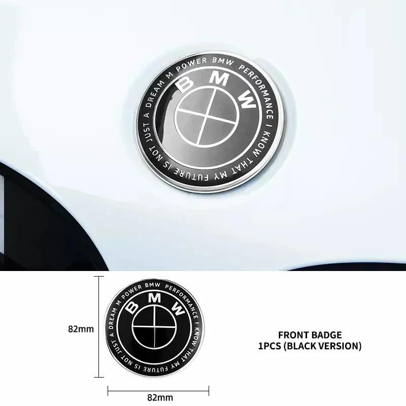 45mm 56mm 68mm 74mm 82mm Car Logo Thunder Special Limited Edition Front Hood Emblem Rear Boot Badge Wheel Hub Cap For ALL BMW