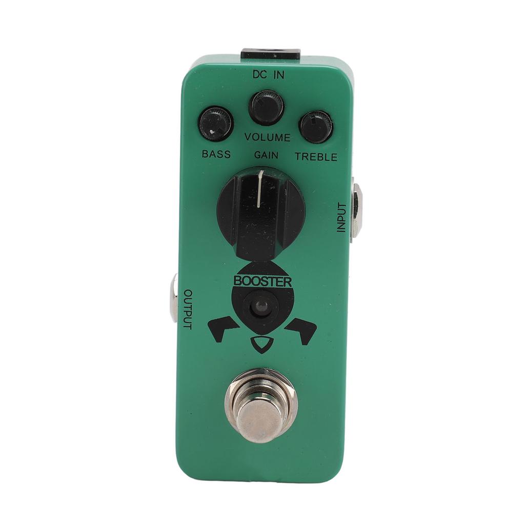 Electric Guitar Effect Pedal Knob Adjustment Gain Distortion Guitar Pedal Replacement Green DC 9V