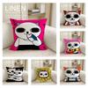 Cute Udoncat Cushion Cover Linen Decorative Pillowcase Set Pcs X X X Breathable Washable Sofa Cushion Cover