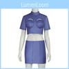 Costume d'Hôtesse de l'Air Cosplay Cinquième Élément Pour Halloween et Jeu de Rôle