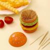 2PCS Dust-proof Toothpick Jar Decorative Toothpick Box Creative Dental Floss Box  Bedroom