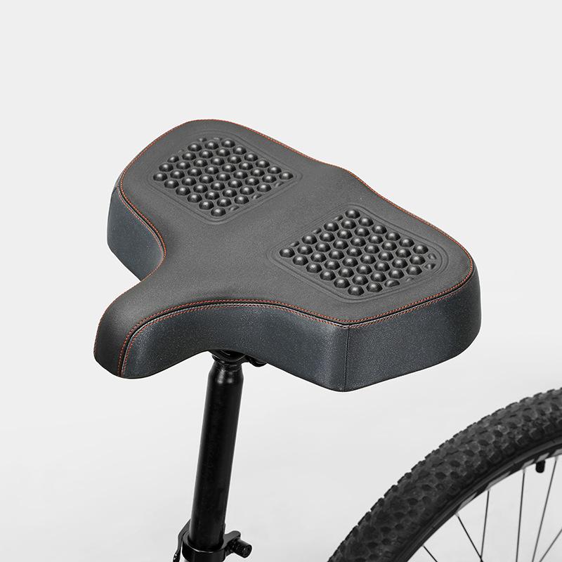 

Yafeng New Gel Bicycle Cushion Electric Vehicle Saddle Widening Thickening Short Nose Comfort 26x33.5CM