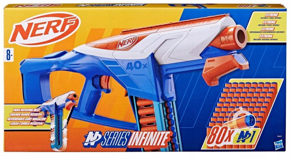 Nerf N-Series Infinite Blaster + Darts F8631 For Kids