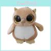 Soft And Cozy Plush Owl Keychain Backpack Cute Animal Doll Decorative Accessory