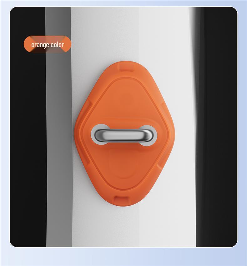 BYD Car Door Lock Silicone Protective Cover & Silent Buffer Pad