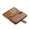 DG.MING for Samsung Galaxy S25 Case Detachable Split Leather Phone Cover