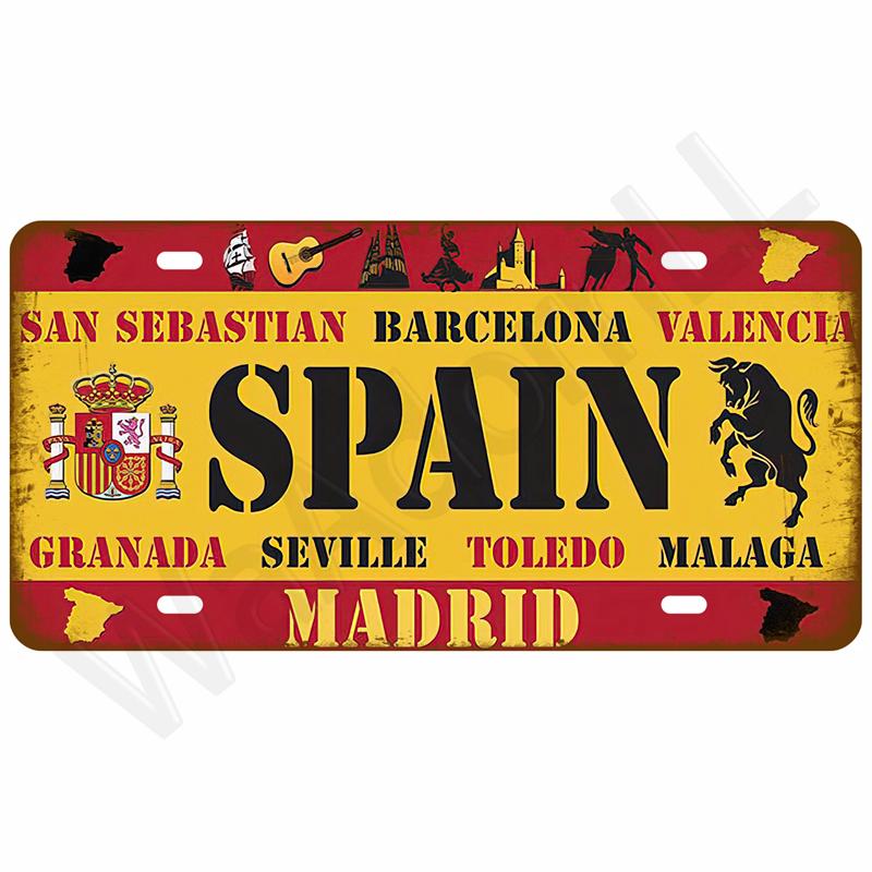 Retro Kovová Znamení Nástěnné Umění Nástěnná Malba Estetický Pokoj Domácí Dekorace Předměty Plakát Vintage Kovová Deska Garážová Dekorace Plechové Znamení Talíře Bar