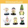 Crayon Shinchan Pvc Figurine With Cosplay Animals For Collection And Display