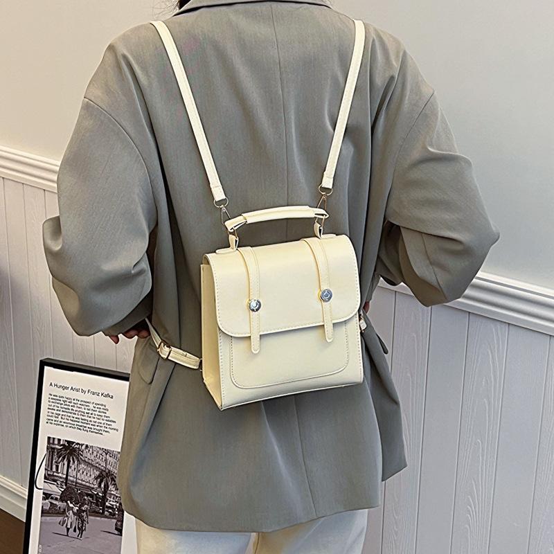 Large Capacity Fashion College Style Simple Temperament Autumn Foreign Style Casual Women Single Shoulder Backpack