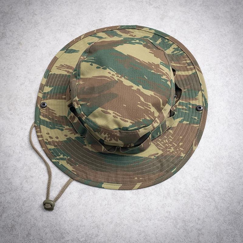 

BEPAN Four Cluster Benny Hat M81 Woodland Outdoor Fisherman Hat Round Brimmed Hat 60CM