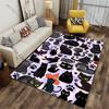 Various cute black cartoon cats carpet Yoga living room room decor children's crawling mat doormat area rug games mat
