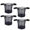 4PCS Mesh Aquatic Pond Plant Baskets PVC Reusable Pond Planting Bags with Handles for Garden Bog Plant