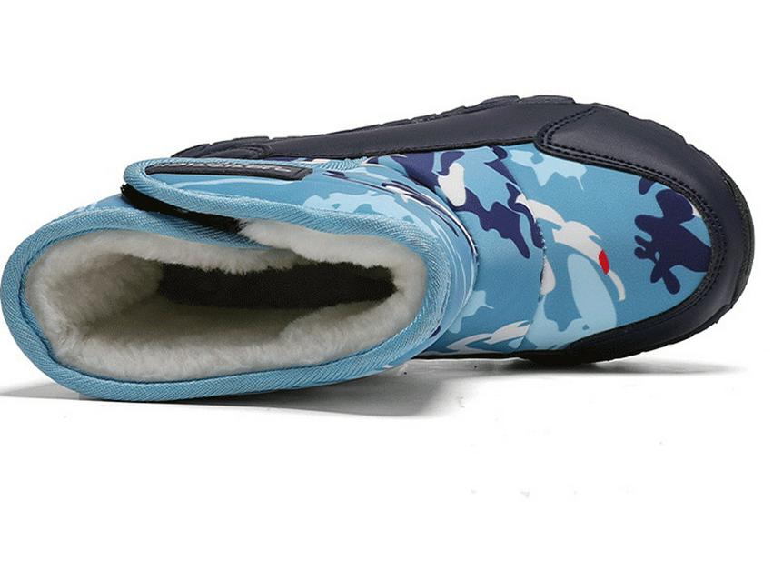 Botas de Invierno para Niños 2024: Algodón Grueso, Garras de Acero, Resistente al Frío para Niños y Niñas