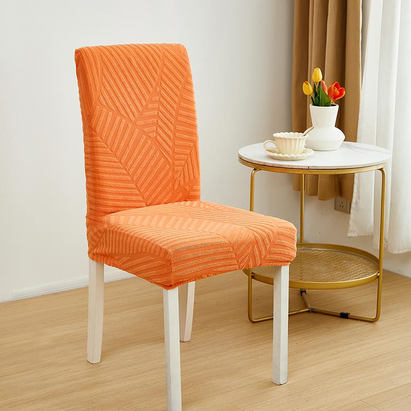 Waterproof Jacquard Dining Chair Covers, Chair Covers For Dining Room Stretch Kitchen Chair Protector Cover, Removable, Washable