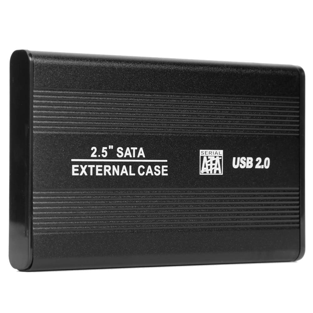 HDD Enclosure Support 6TB External Hard Drive Case High Speed External Hard Drive Enclosure for 2.5inch SATA 1 2 3 Smart Sleep