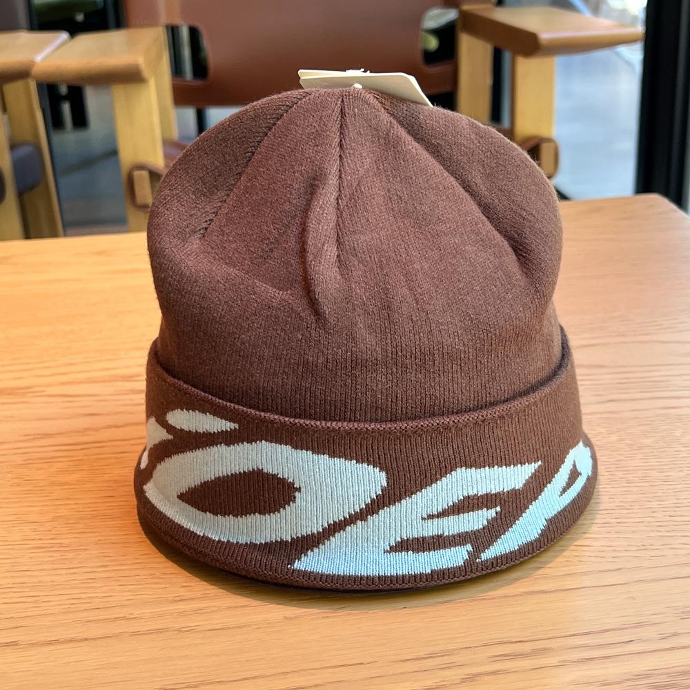 

Универсальная осенне-зимняя новая вязаная шапка для мужчин, непринужденный желтый головной убор, теплая шапка и шерстяная шапка для уличных танцев для женщин M（56-58cm）