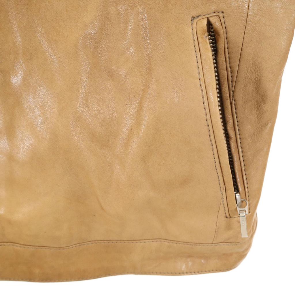 Banana Republic leather jacket S Beige Women Used