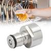 2Pcs Stainless Steel Ball Lock Keg Coupler Adapter Ball Lock Quick Disconnect Conversion Kit For Home Brewing G5/8in