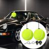 Parkeringshjälp för Garage för Bil 2-delad Parkeringsassistent Tennisboll för Garage Justerbar Fordonsstoppindikator för Positionering