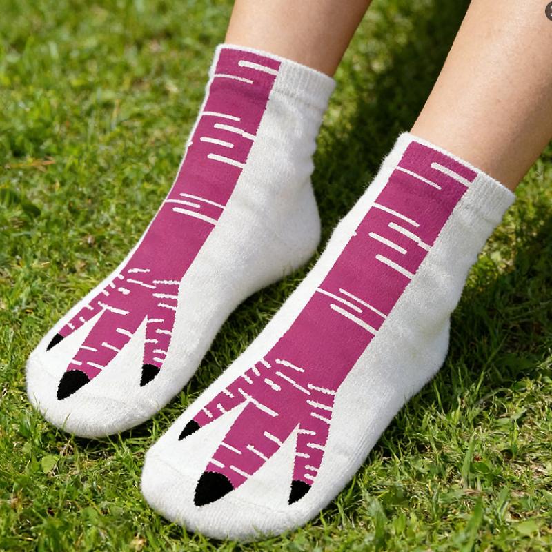 3D Digitally Printed Socks with Chicken Claw and Animal Paw Designs Are Trending on Instagram