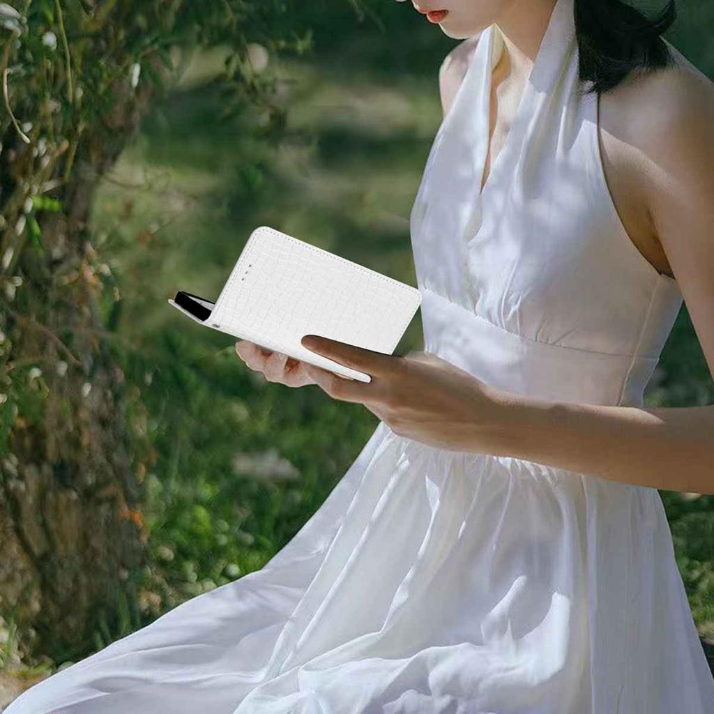 Crocodile Fashion Phone Case for Nokia Series.Nokia C110 C12 C2 C210 C22 C300 C310 C32 G310 XR21...,Faux Leather Wallet with Card Slots & Shockproof