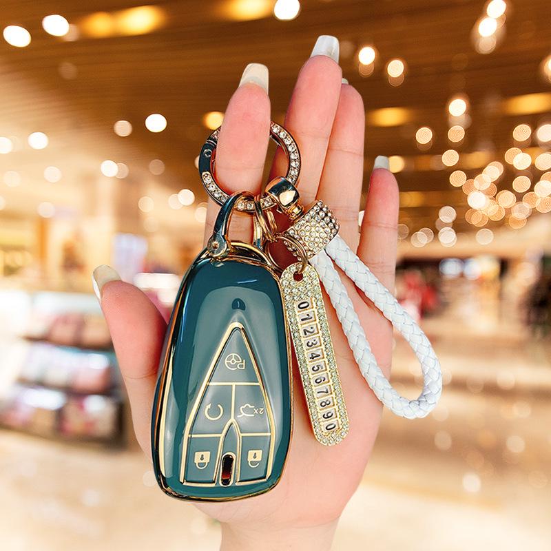 Changan Oushang Z6, X5PLUS/X7 Schlüssel- und Fernbedienungs-Etuis mit Schnallen für Herren und Damen