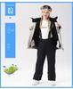 2023 Winter Children's Waterproof Ski Suit - Unisex Hooded, Breathable, and Insulated Jacket